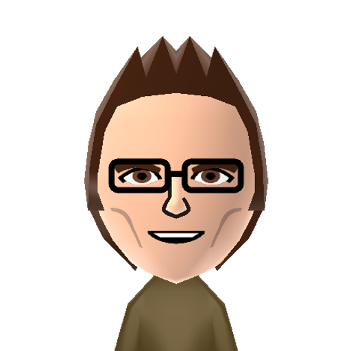 10thDoctor Mii character: Simply one of the best Doctors from "Doctor Who", he never wanted to go, but now he's yours to keep forever.