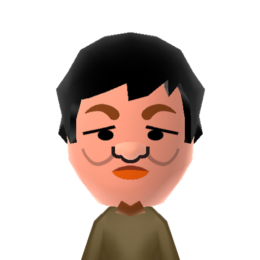 no name Mii character: A Mii from Dillon's Dead-Heat Breakers