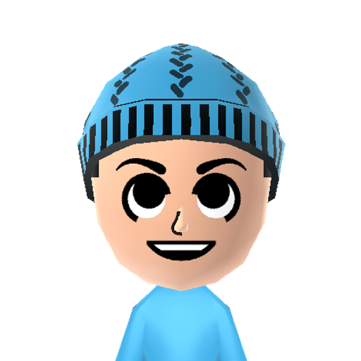 Megaman Mii character: Capcom's mascot from Mega Man video games.