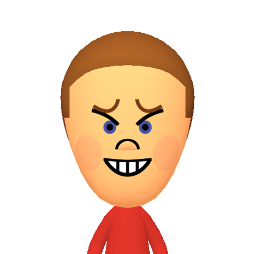 no name Mii character: This Mii is from the Switch SDK as a SampleDB Mii.