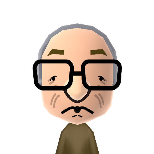 Greenspan Mii character: Economist that was chairman of the Board of Governors of the Federal Reserve of the United States from 1987 to 2006.