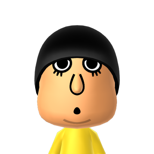 ? Mii character: A Mii uploaded to Check Mii Out Channel (WiiLInk)