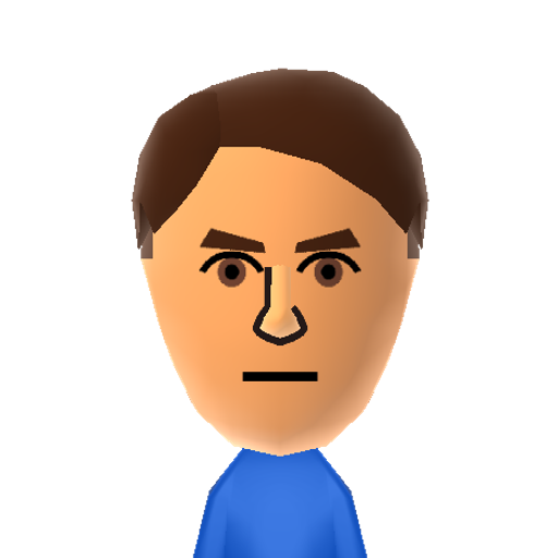 SteveRogrs Mii character: The man who becomes Captain America, recently played by Chris Evans in "Captain America" and "The Avengers".