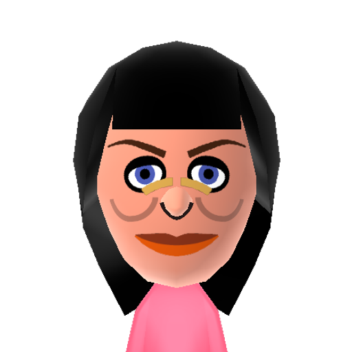 Katy Perry Mii character: Pop singer / songwriter who burst onto the scene with her single "I Kissed a Girl".