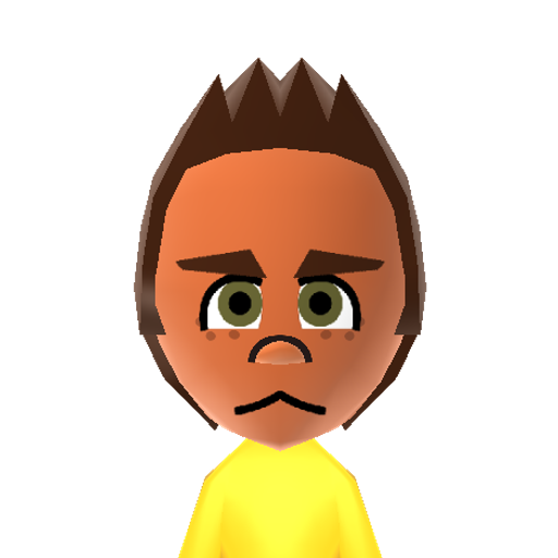 Xerxes Mii character: Custom Mii character for Wii Sports Archipelago, a mod for Wii Sports Resort