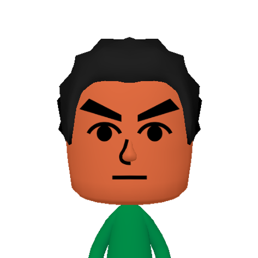 no name Mii character: This Mii is from the Switch SDK as a SampleDB Mii.