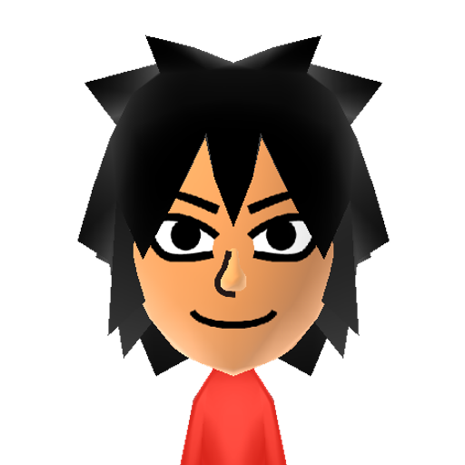 Vanitas Mii character: This is a Mii uploaded for the 3DS version and distributed by Mii Central for both the 3DS and Switch versions of Miitopia.