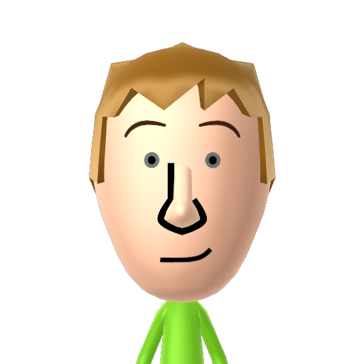 Luke Mii character: A Mii from Hasbro Family Game Night 3