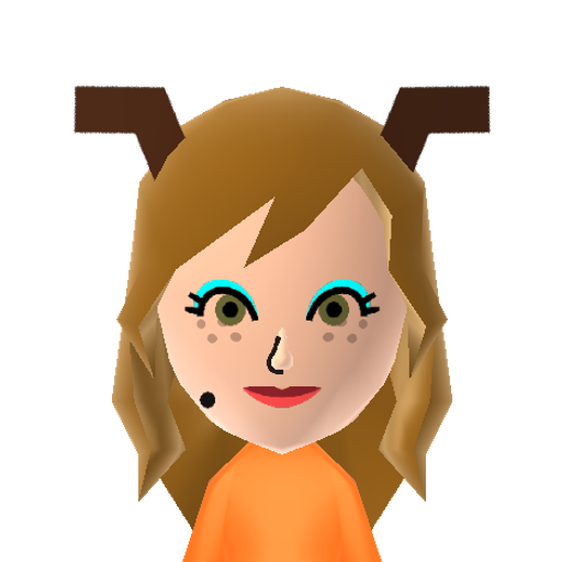 puppupgirl Mii character: A Mii from Last Day of WaraWara Plaza, a mod for Nintendo Wii U (WaraWara Plaza)