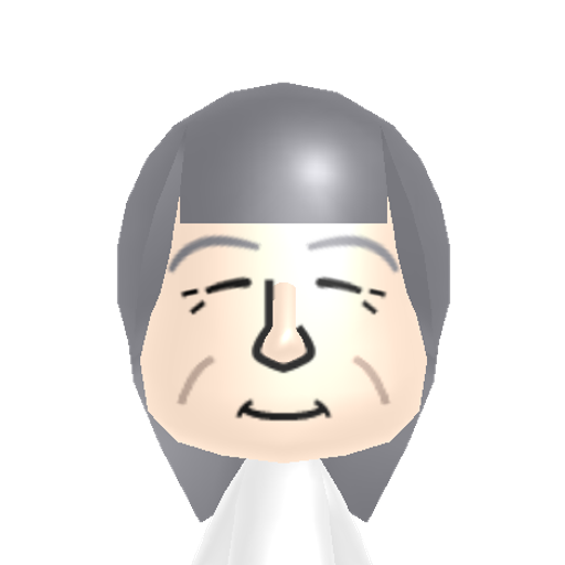 no name Mii character: A Mii from the Tomodachi Collection is interesting! MII Tsukuru Book