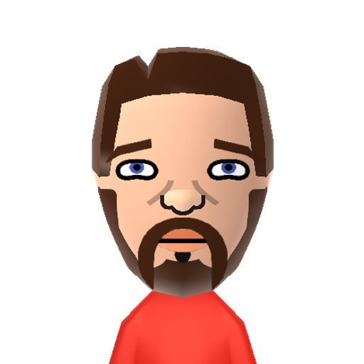Riker Mii character: 1st Officer of the U.S.S. Enterprise NCC-1701-D and NCC-1701-E, from the series Star Trek: The Next Generation and four major motion pictures, as played by Jonathan Frakes, who also directed several episodes and films.