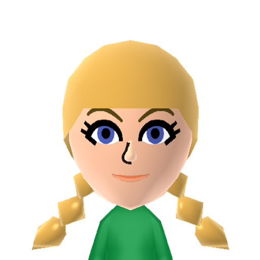 Linkle Mii character: A young girl from Hyrule Warriors Legends who believes she is a reincarnation of the hero.