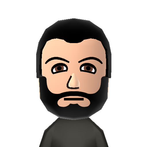 Brandon Mii character preview