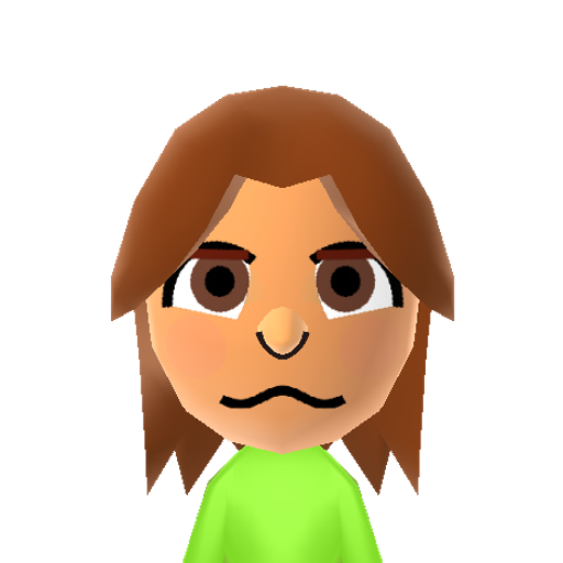 PopularGuy Mii character: A "popular" Mii made by DeepSeek