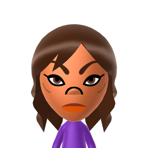 Selena Mii character: A Mii from You Play Motion, a mod for Wii Play Motion.