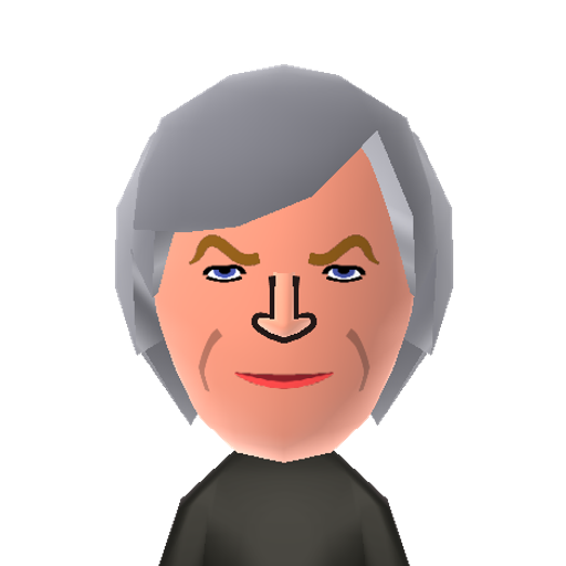 Ron White Mii character: An American stand up comedian. A member of the Blue Collar Comedy group.