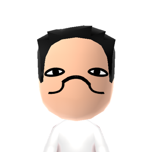 Zacharie Mii character preview