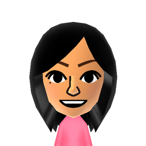 ありぃ Mii character: A Mii from NMB48