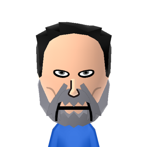 ShadowJago Mii character: From the Fighting Game "Killer Instinct". The evil/possessed form of the original Jago.
