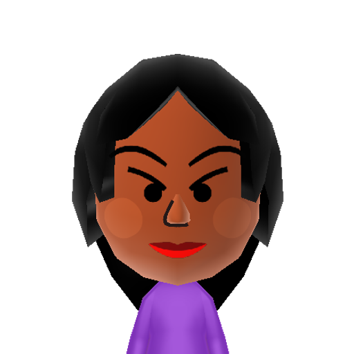 Mii60 Mii character: A Mii found in unused WaraWara files
