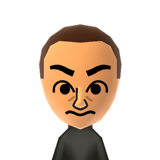Fitz Mii character: My Wii Fit U Dance