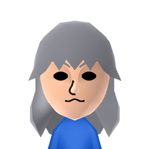 Specimen13 Mii character: From the Windows game "Spooky's House of Jump Scares". A female of what appears to be a siren, found in a series of rooms filled with water.