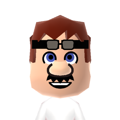 Dr. Mario Mii character: Mario as the pill-throwing physician in "Dr. Mario" games.