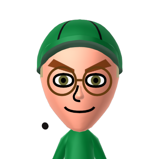 Robert Mii character: this good looking dude is me! feel free to add me to Miitopia or Tomodachi Life or anything else