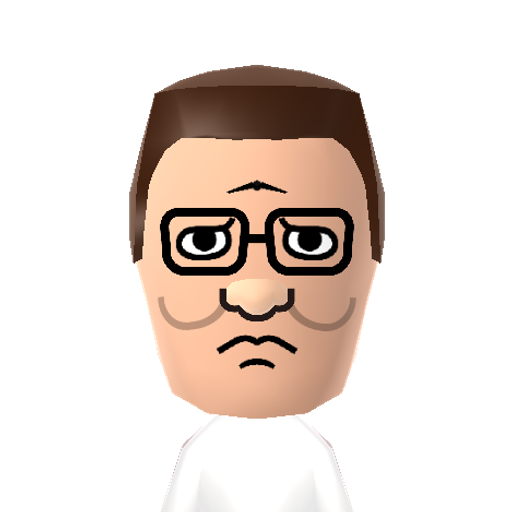 Hank Hill Mii character preview