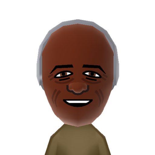 FamousAmos Mii character: Founder of the "Famous Amos" chocolate chip cookie brand. He also was the host of the adult reading program, "Learn To Read".