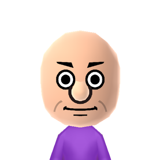 Thomas Mii character: The tank engine who lives on the Island of Sodor, based on his classic series model.