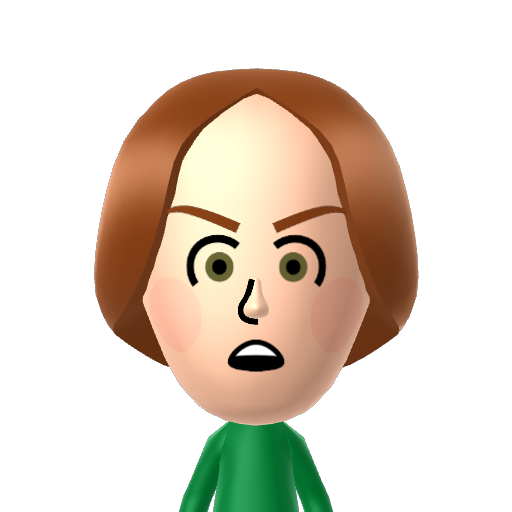 ? Mii character: A Mii uploaded to Check Mii Out Channel (WiiLInk)