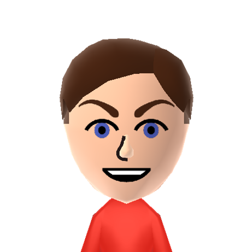 Adam Mii character: NNID: TheGreatWhyte