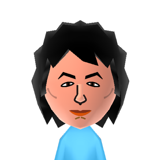Nick Jonas Mii character: The youngest of the Jonas Brothers. He sings and plays rhythm guitar, piano, and drums.