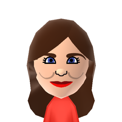 Chuck Mii character preview