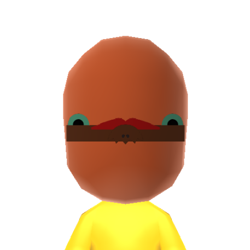 Burgr Mii character: Burger