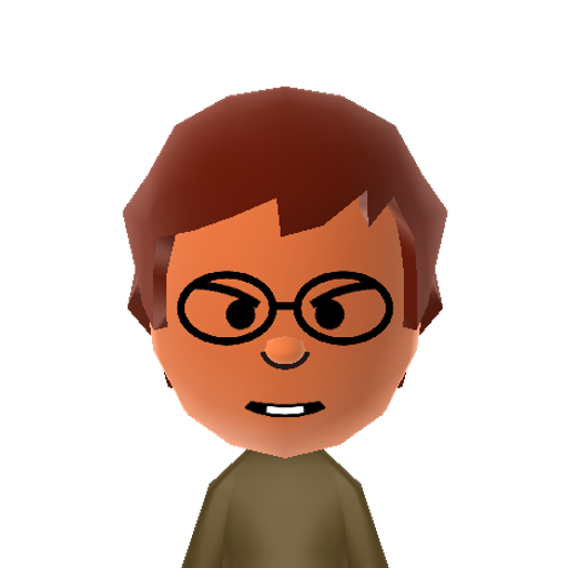 ラクレットMICK Mii character: A Mii from Dillon's Dead-Heat Breakers, goes by “Racleck” in-game