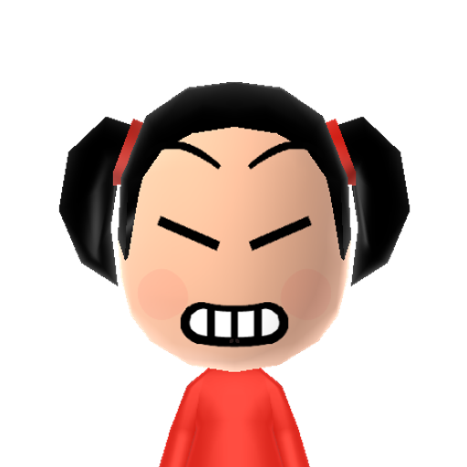 Pucca Mii character preview