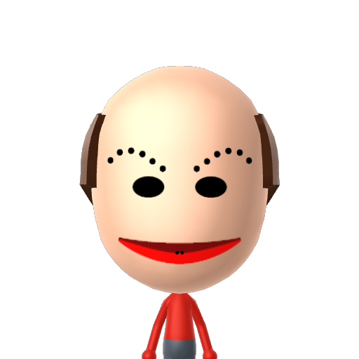 Pink Black Mii character: These are extracted and derived from the Mii Central Miis from the 3DS Miitopia.