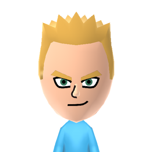goku gtssj Mii character: Young Goku from "Dragon Ball GT" as a super saiyan