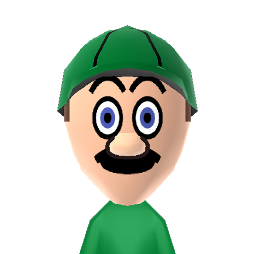 Weegee Mii character preview