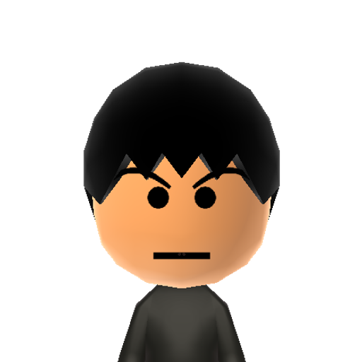 Cole Mii character preview