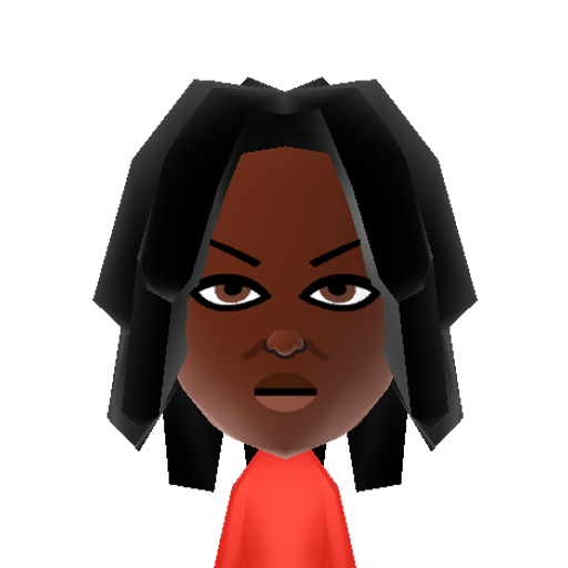 Michonne Mii character: Character from "The Walking Dead"