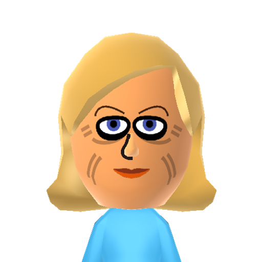 Gillian Mii character: A Guest Mii