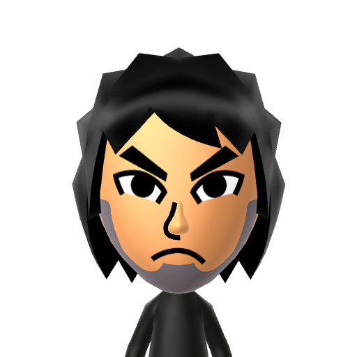 Demonius Mii character: These are extracted and derived from the Mii Central Miis from the 3DS Miitopia.