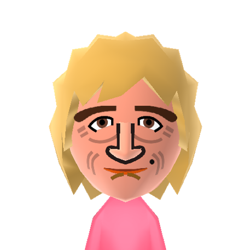 RodStewart Mii character: British, Grammy Award winning, gravely-voiced singer. Some hit songs include "Maggie May", "You Wear It Well", "Da Ya Think I'm Sexy?", and "Forever Young".