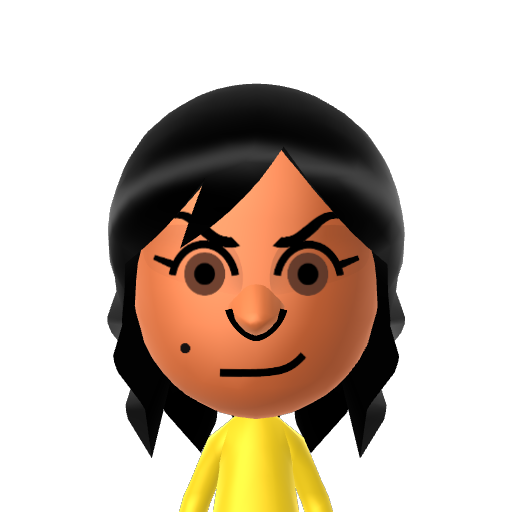 Amy Mii character: A Mii from You Play Motion, a mod for Wii Play Motion.