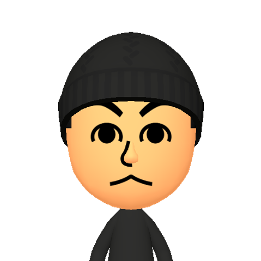 no name Mii character: This Mii is from the Switch SDK as a SampleDB Mii.