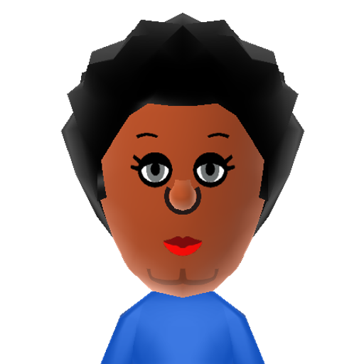 Cookie Mii character preview