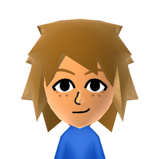 Léo Mii character: These are extracted and derived from the Mii Central Miis from the 3DS Miitopia.